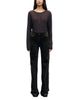 Gerard Darel Gerard Darel Anna High Rise Flare Jeans in Brown - 3