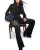 Gerard Darel Gerard Darel Anna High Rise Flare Jeans in Brown - 6