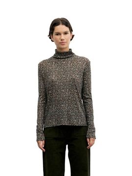 GERARD DAREL GERARD DAREL Beata Printed Turtleneck Top