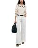 Gerard Darel Gerard Darel Bianca High Rise Straight Jeans in White - 2
