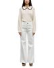 Gerard Darel Gerard Darel Bianca High Rise Straight Jeans in White - 3