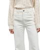 Gerard Darel Gerard Darel Bianca High Rise Straight Jeans in White - 5