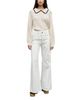 Gerard Darel Gerard Darel Bianca High Rise Straight Jeans in White - 6