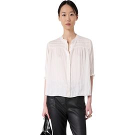GERARD DAREL GERARD DAREL Catrine Satin Shirt With Mandarin Collar
