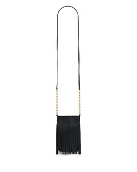 Gerard Darel Gerard Darel Charlotte Fringe Leather Crossbody Phone Bag