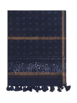 GERARD DAREL GERARD DAREL Daphne Floral Tassel Trim Scarf
