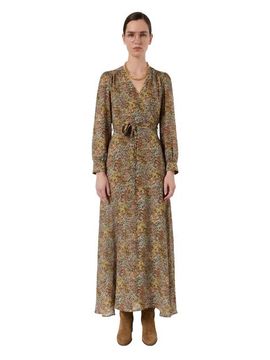 GERARD DAREL GERARD DAREL Draped Wrap Maxi Dress