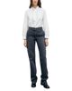 Gerard Darel Gerard Darel Ibory Mid Rise Cargo Jeans in Charcoal - 2