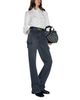 Gerard Darel Gerard Darel Ibory Mid Rise Cargo Jeans in Charcoal - 6