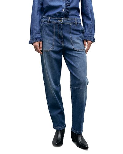 Gerard Darel Gerard Darel Inaya Utility Jeans in Blue