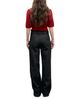 Gerard Darel Gerard Darel Indie Wide Leg Jeans in Brown - 3