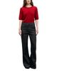 Gerard Darel Gerard Darel Indie Wide Leg Jeans in Brown - 4
