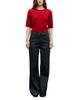 Gerard Darel Gerard Darel Indie Wide Leg Jeans in Brown - 6