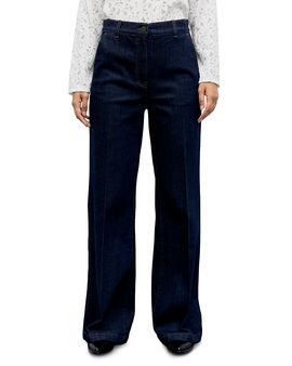 Gerard Darel Gerard Darel Ivy Wide Leg Jeans in Blue