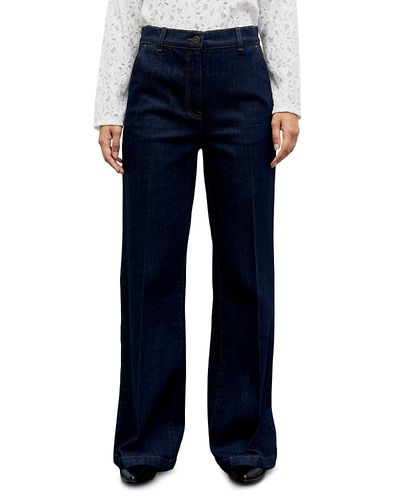 Gerard Darel Gerard Darel Ivy Wide Leg Jeans in Blue