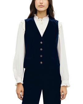 Gerard Darel Gerard Darel Jae Velveteen Vest