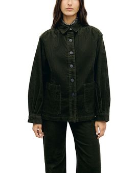 Gerard Darel Gerard Darel Jena Cotton Stretch Corduroy Overshirt