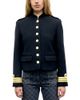 Gerard Darel Gerard Darel Joslyn Button Front Military Jacket - 1