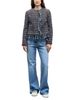 Gerard Darel Gerard Darel Joya Fringe Trim Snap Front Jacket - 2