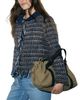 Gerard Darel Gerard Darel Joya Fringe Trim Snap Front Jacket - 3