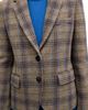 GERARD DAREL GERARD DAREL Juliane Wool Tartan Blazer - 5