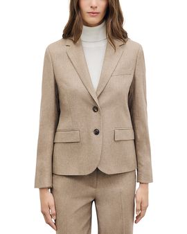 Gerard Darel Gerard Darel Jyli Notch Lapel Straight Fit Blazer