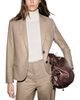 Gerard Darel Gerard Darel Jyli Notch Lapel Straight Fit Blazer - 5