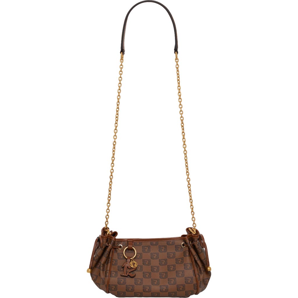 GERARD DAREL GERARD DAREL Logo-Print Mini Chain Shoulder Bag