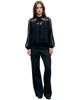 GERARD DAREL GERARD DAREL Lonnie Sheer Tie Neck Shirt - 2