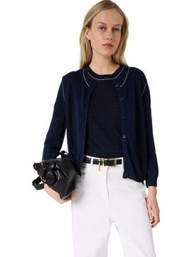 GERARD DAREL GERARD DAREL Lorys Contrast Trim Cardigan