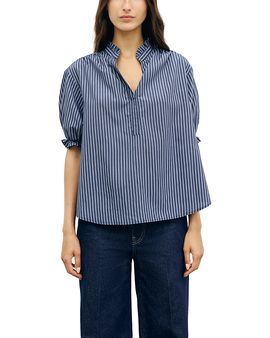 Gerard Darel Gerard Darel Louann Ruffled High Collar Blouse