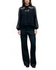 Gerard Darel Gerard Darel Lulu Pleated Lace Blouse - 2