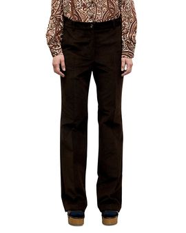 Gerard Darel Gerard Darel Maby Cotton Blend Straight Pants