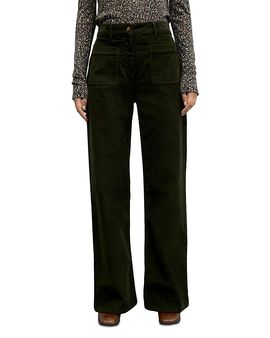 Gerard Darel Gerard Darel Mael Cotton Stretch Flare Pants