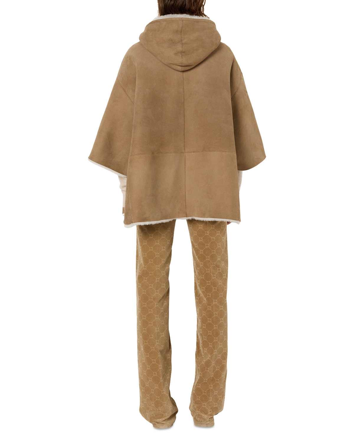 Gerard Darel - Marion Shearling Cape Jacket