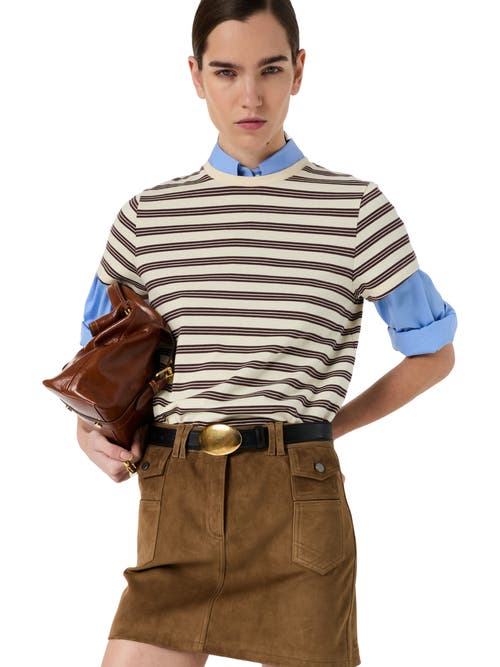 GERARD DAREL GERARD DAREL Maysane Crew Neck Striped T-Shirt