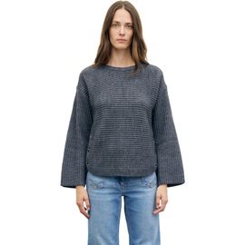 GERARD DAREL GERARD DAREL Ribbed Merino Alpaca Sculpted Pullover
