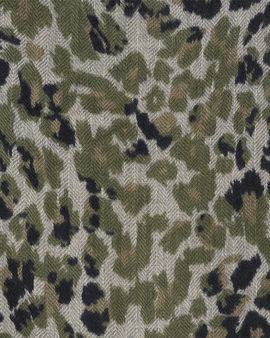 Gerard Darel Gerard Darel Silia Leopard Print Wool & Cashmere Scarf