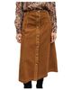 Gerard Darel Gerard Darel Tiphaine Velvet Cotton Stretch Midi Skirt - 3