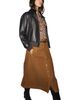 Gerard Darel Gerard Darel Tiphaine Velvet Cotton Stretch Midi Skirt - 4