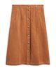 Gerard Darel Gerard Darel Tiphaine Velvet Cotton Stretch Midi Skirt - 6