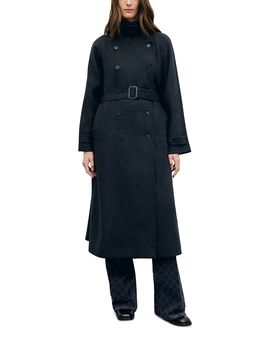 Gerard Darel Gerard Darel Vera Double Breasted Trench Coat