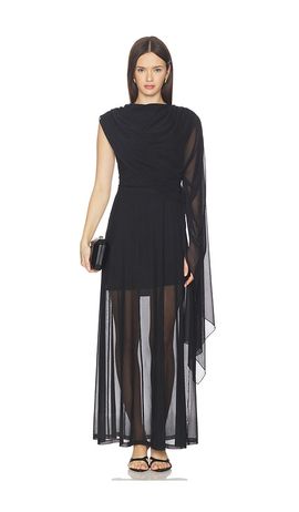 gestuz messigz mesh maxi dress Gestuz