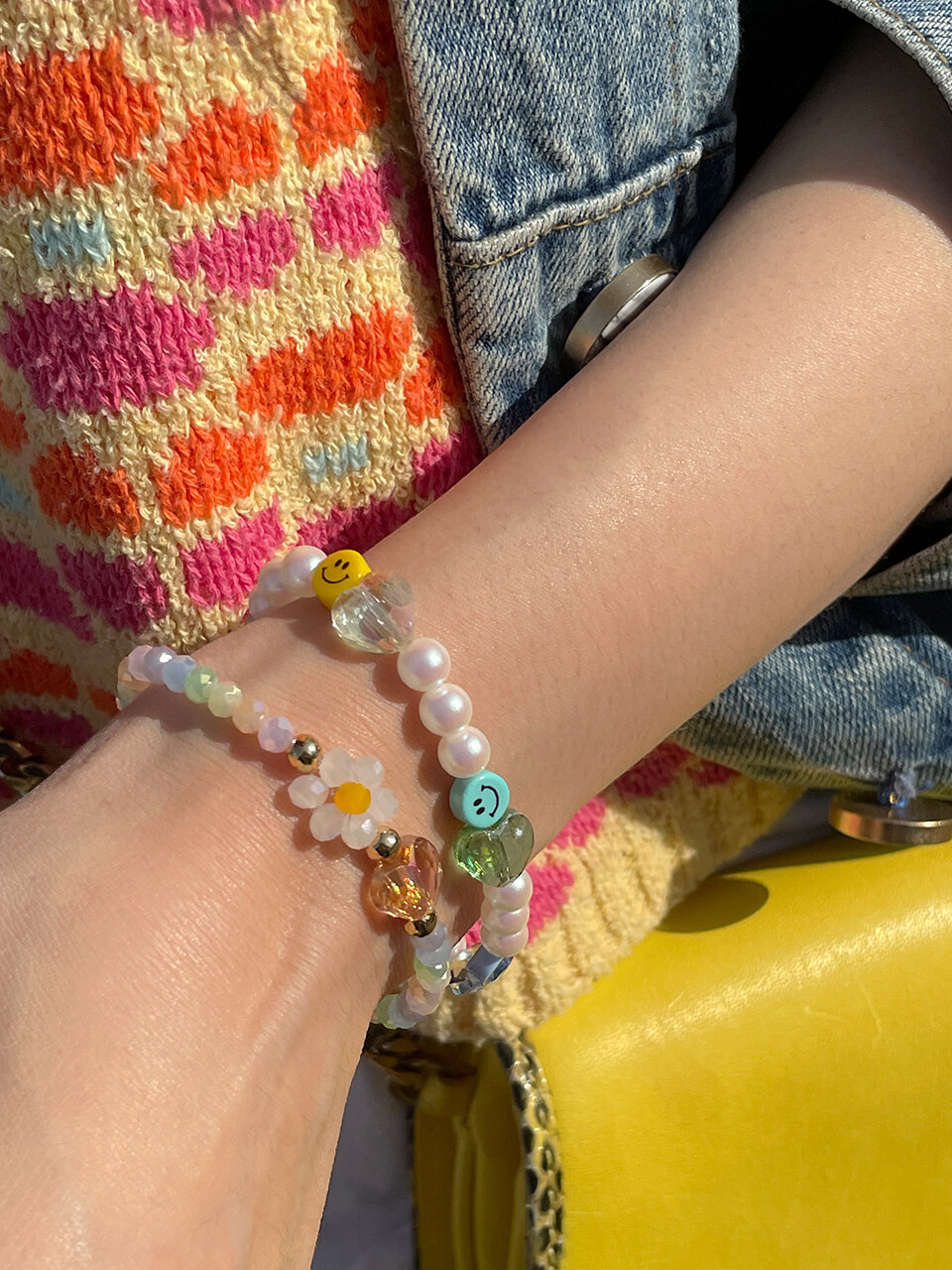GETMEBLING [2Set] Get Me Smile Bracelet