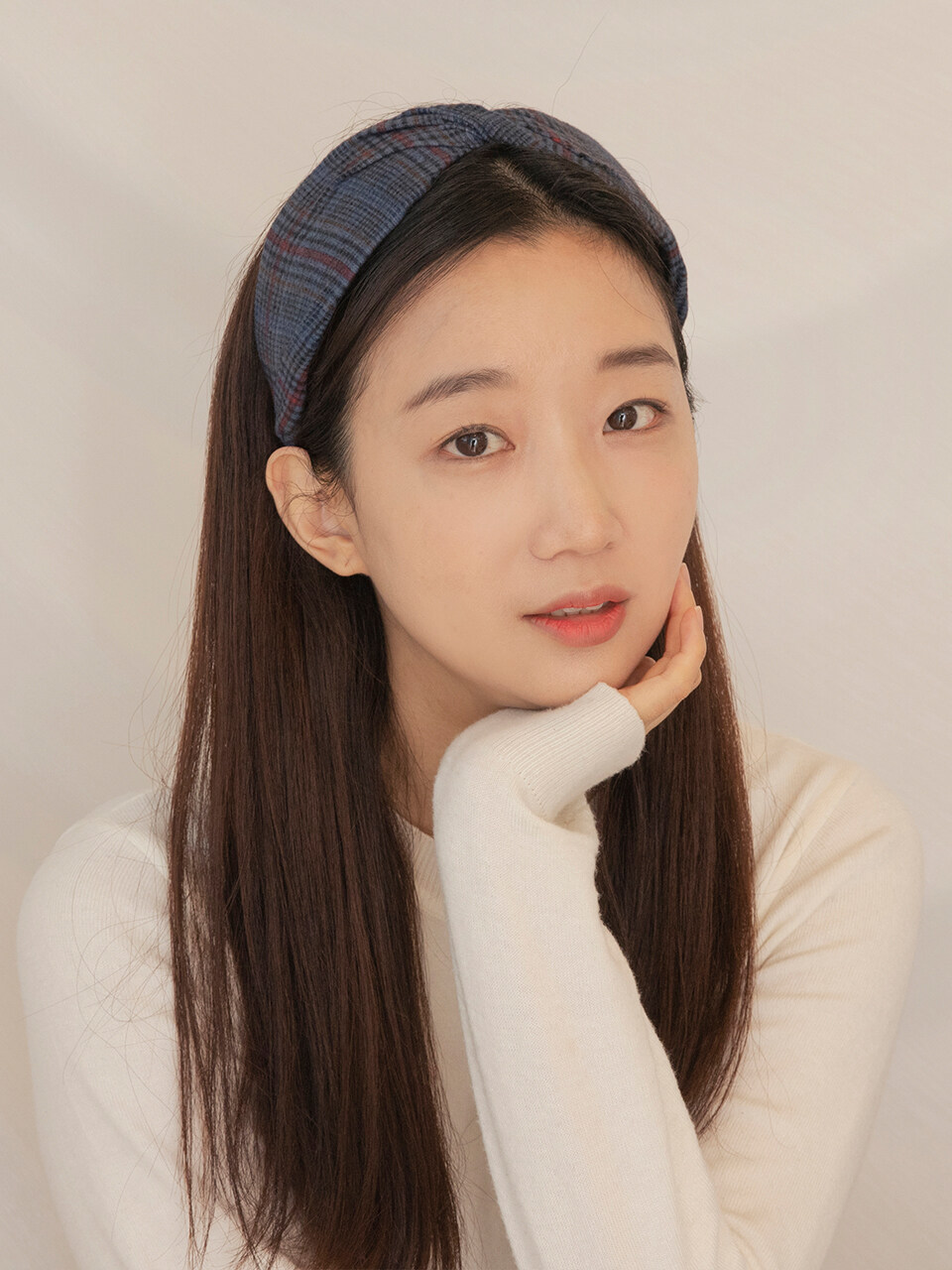 GETMEBLING Check Basic Hairband