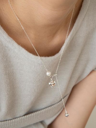 GETMEBLING Heart Ball Necklace