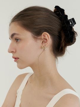 GETMEBLING Mini Ribbon Point Hair Clip