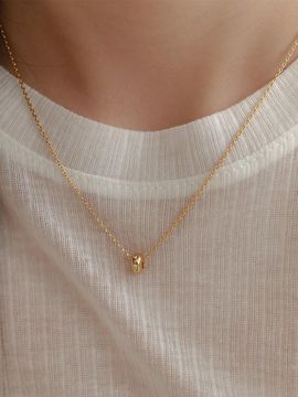 GETMEBLING TRIPLE CUBIC NECKLACE