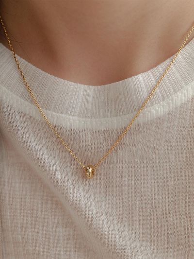 GETMEBLING TRIPLE CUBIC NECKLACE