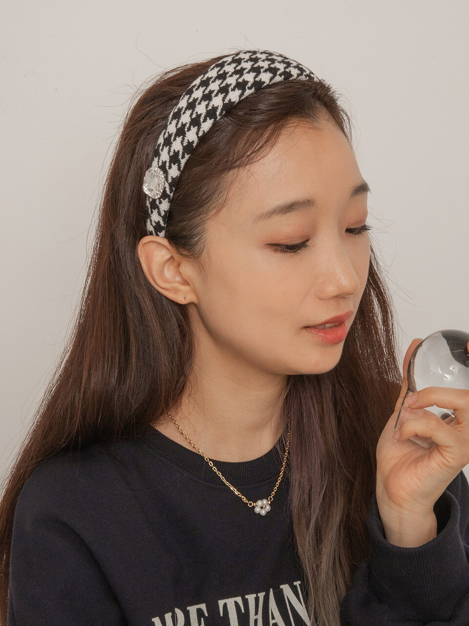 GETMEBLING Velvet Stone Hairband